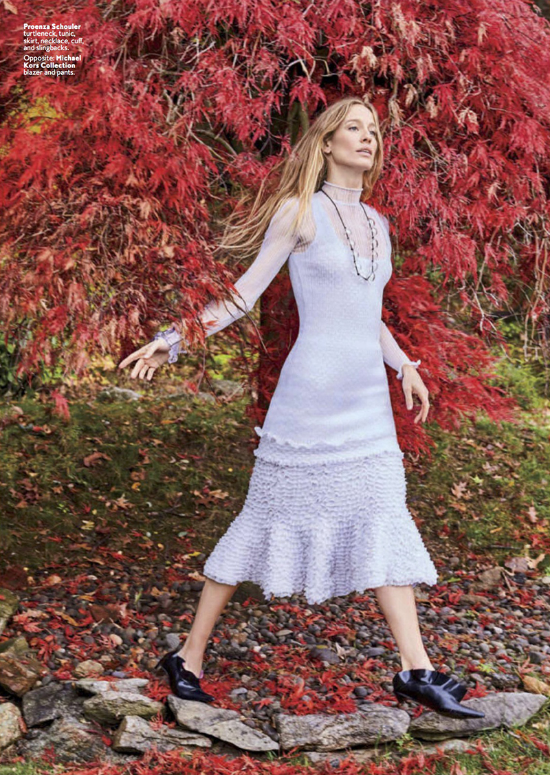 lilac ruffled dress pastel trend 2018 editoral