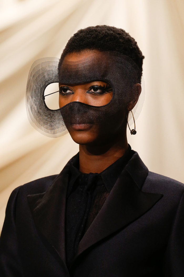 dior haute couture mask surrealism