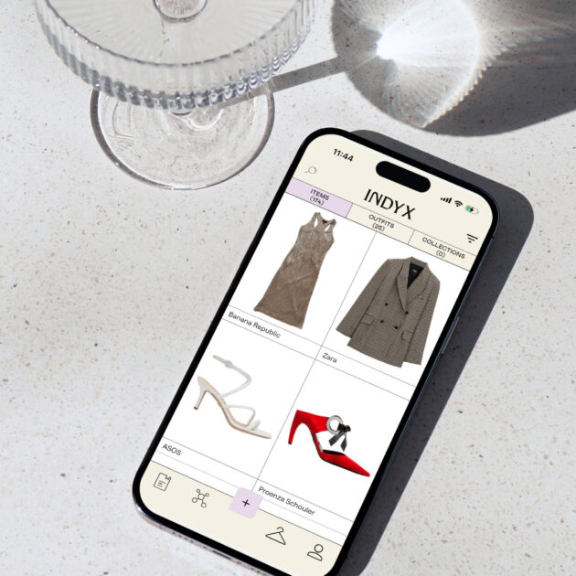 indyx app digital wardrobe styling